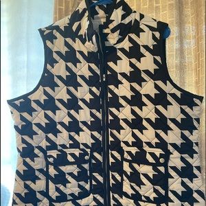 Black and White Retro Vest